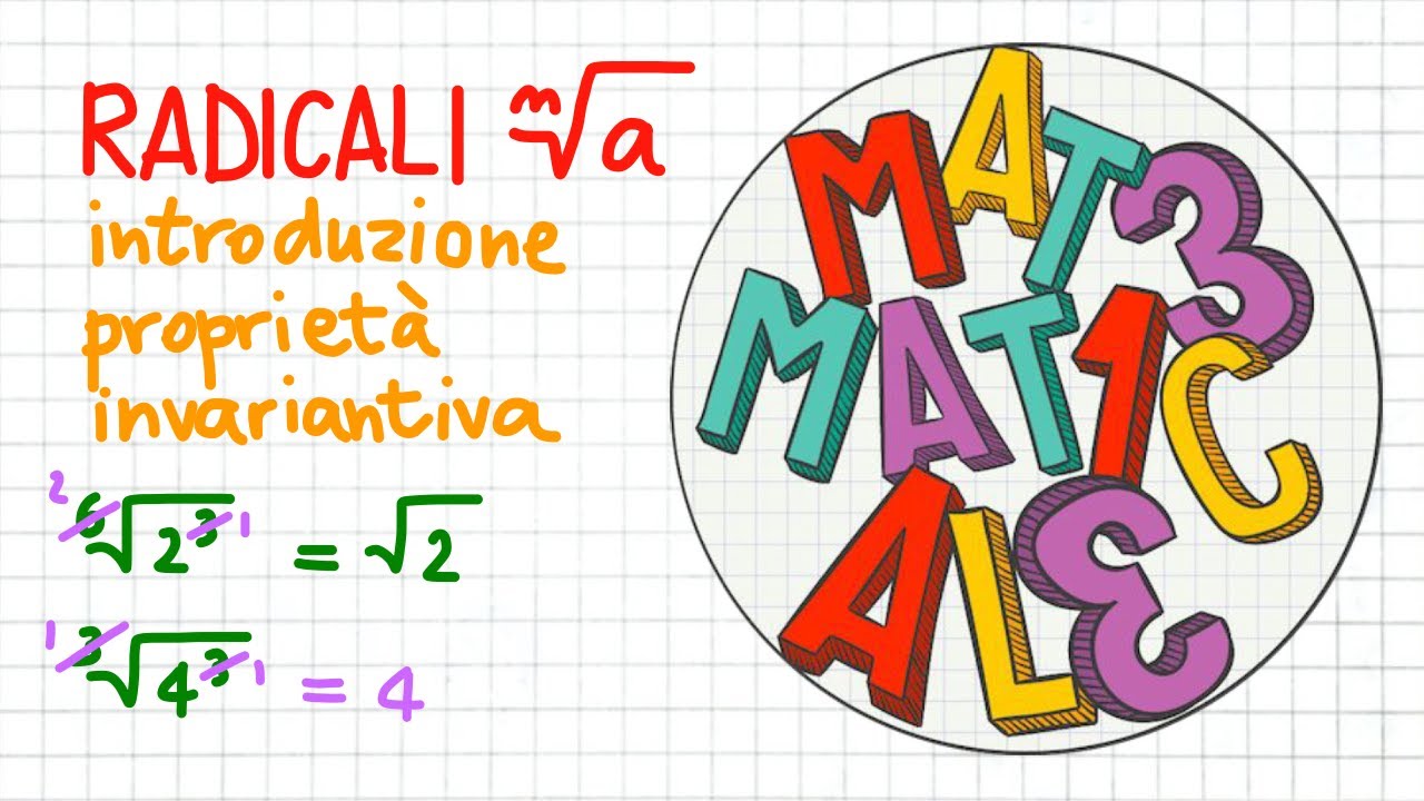 RADICALI introduzione, proprietà invariantiva                               _ RD10