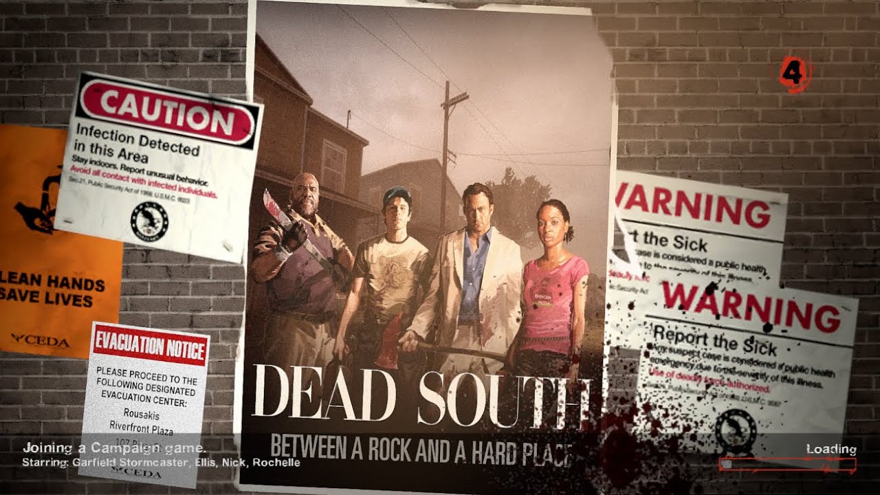 Left 4 Dead 2: Dead South (Прохождение пользовательской кампании с 8 выжившими)