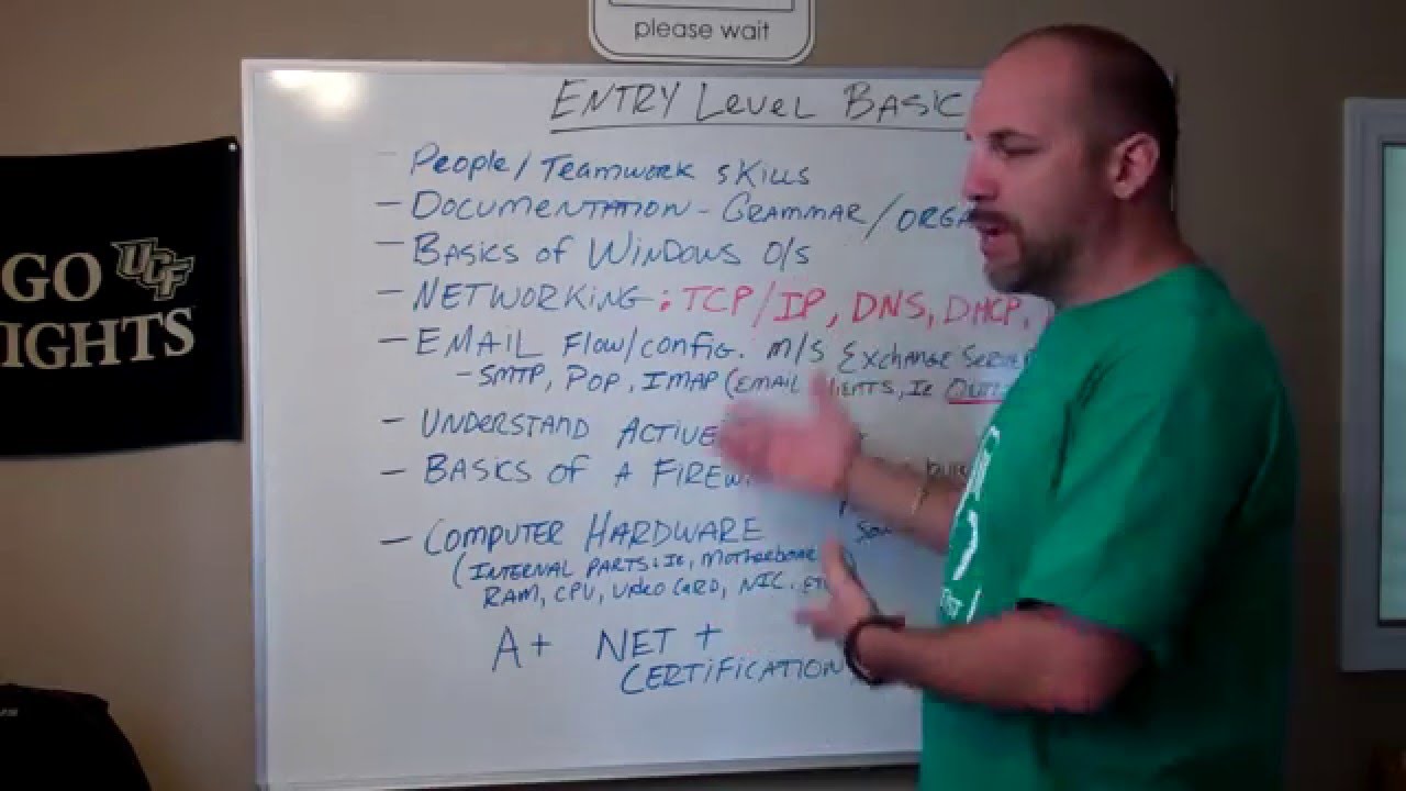 Basic Skills for Entry Level Computer Jobs (what you should know)