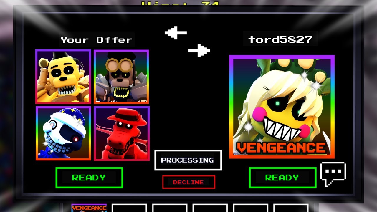 Я получил более 1 миллиона душ от этой торговли... (подборка торговли Five Nights TD)