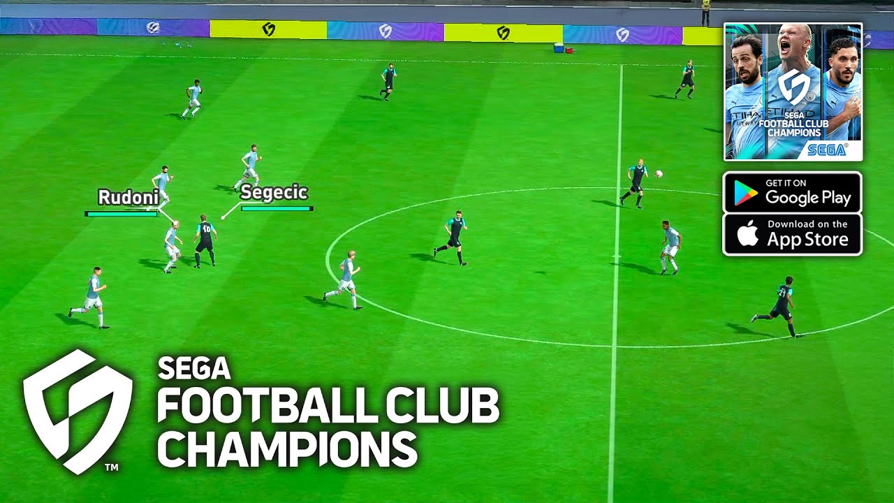 SEGA FOOTBALL CLUB CHAMPIONS - Official Launch Gameplay (Android/iOS)