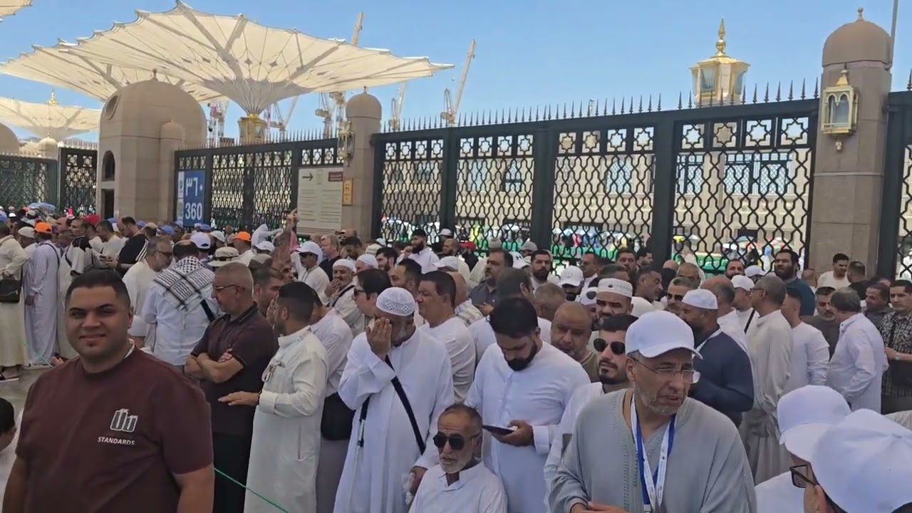زيارة النبي والروضة الشريفة
