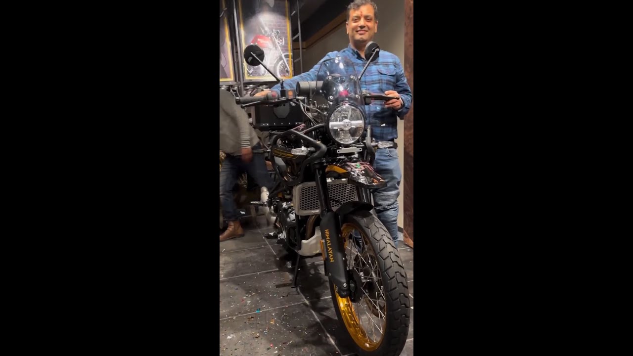 Finally got delivery of Himalayan 450 