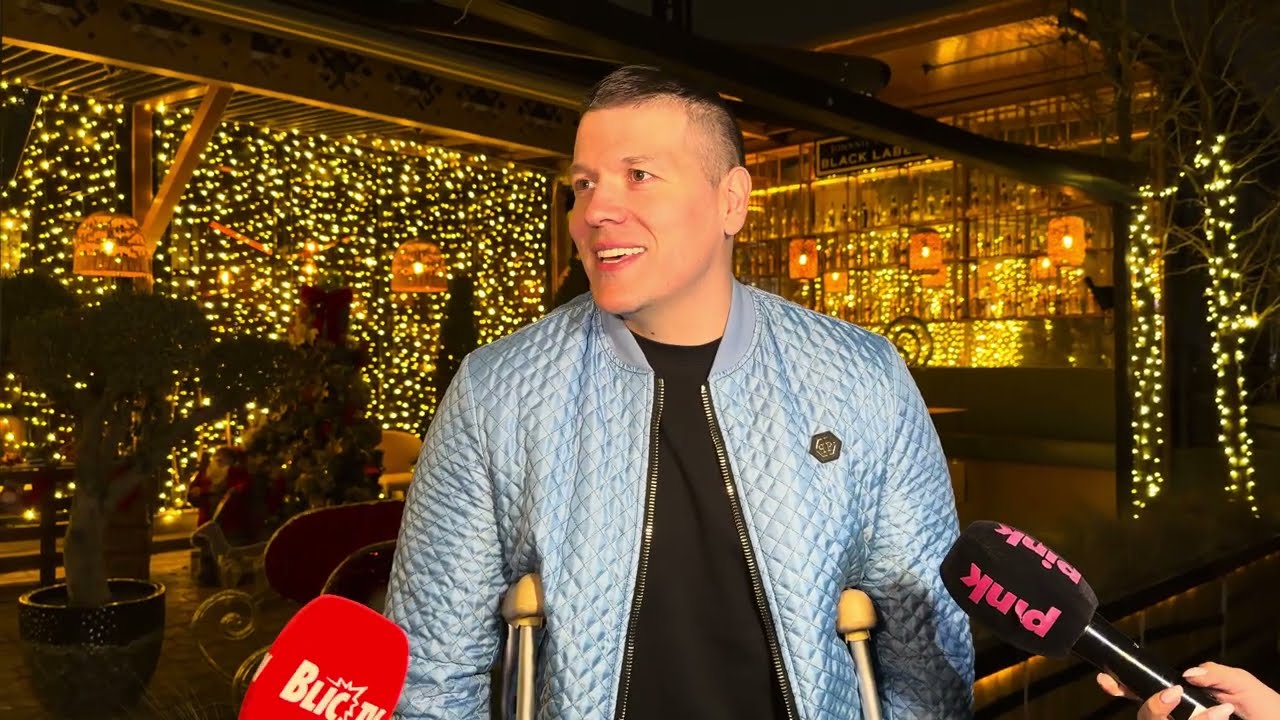 SLOBA RADANOVIĆ NA ŠTAKAMA DOŠAO NA NASTUP, pa. priznao: "Emotivan sam, često plačem"