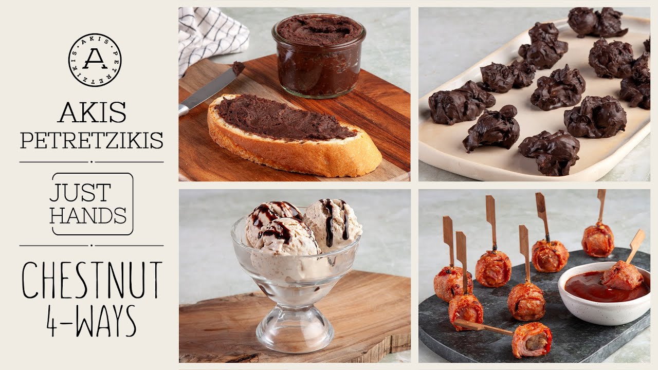 4 Recipes with Chestnut | Akis Petretzikis