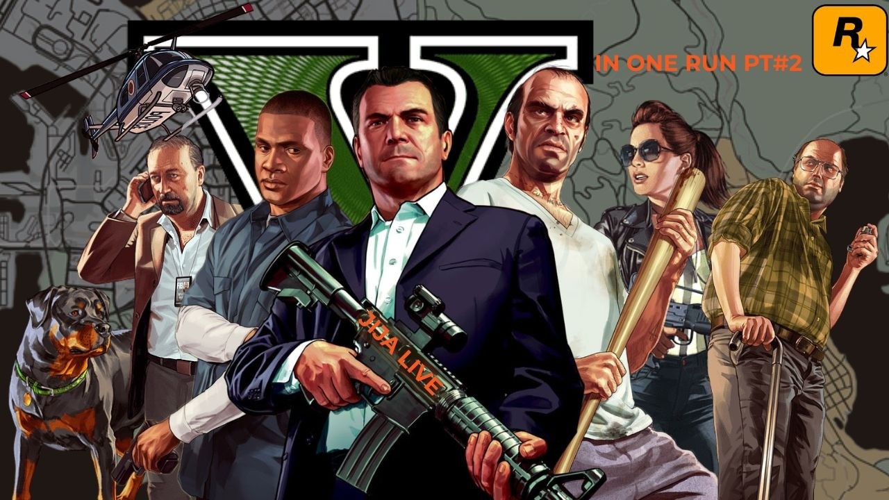 🔴 GTA V STORY MODE LIVE 🔥 Full Gameplay | JIJA LIVE
