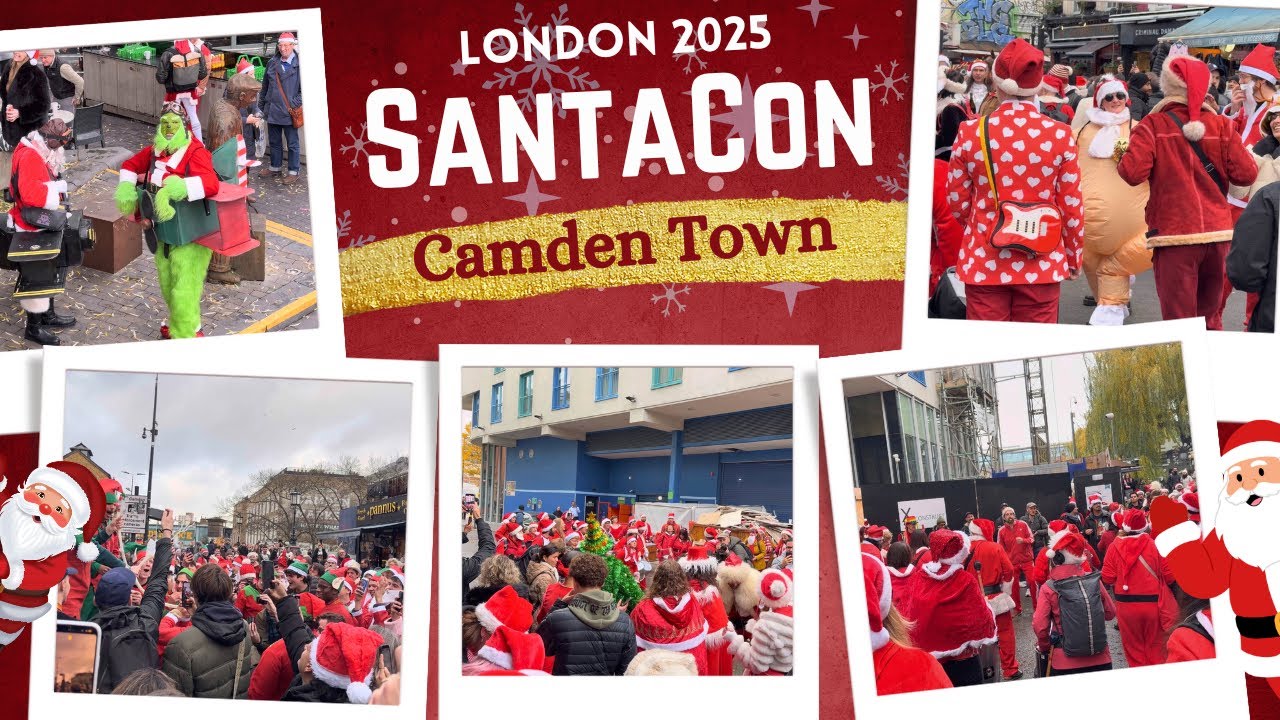 SantaCon London 2025 | Drums, Drinks & Seasonal Shenanigans!