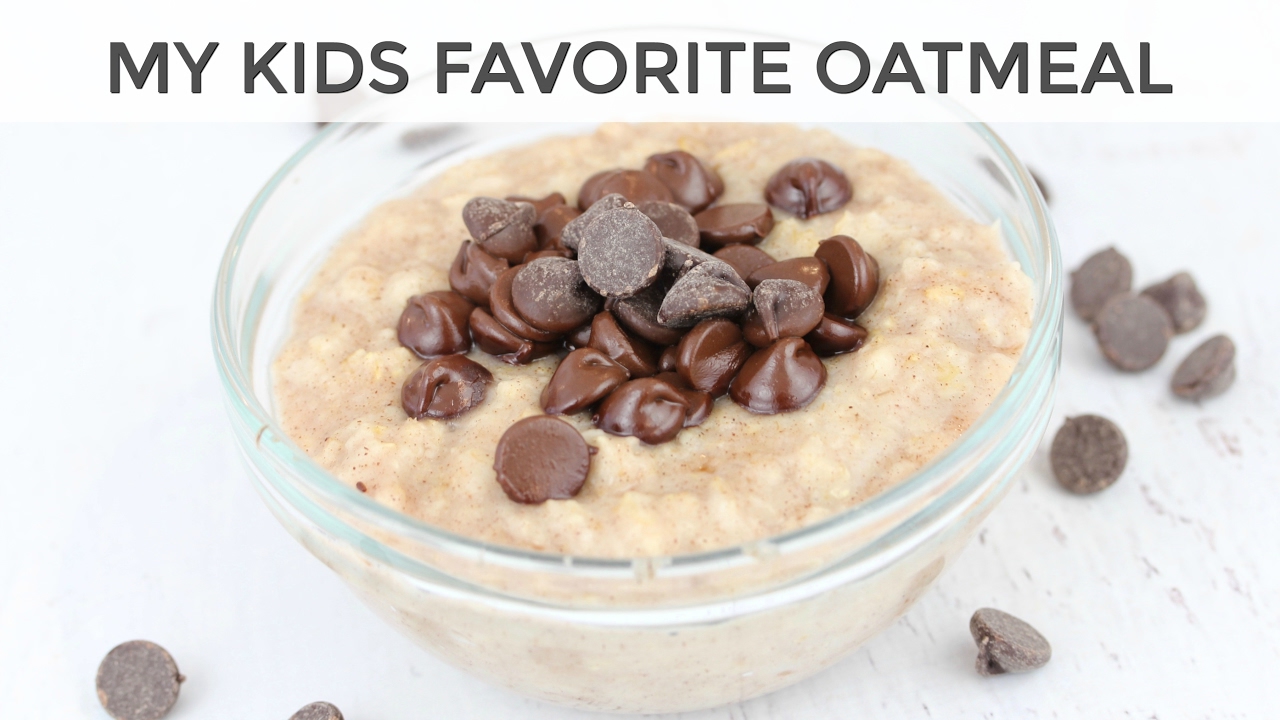 My Kids Favorite Oatmeal Recipe
