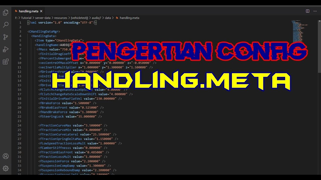 Penjelasan Mengenai Script Handling Meta Kendaraan Add-On