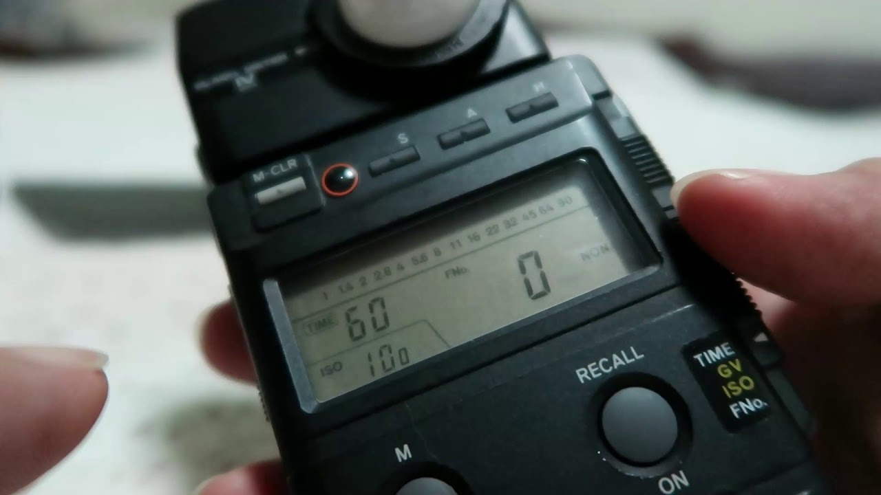 การใช้งาน Minolta flash meter IV part2 และ การใช้งาน flash manual และ auto รวมกันไปเลยตอนเดียว