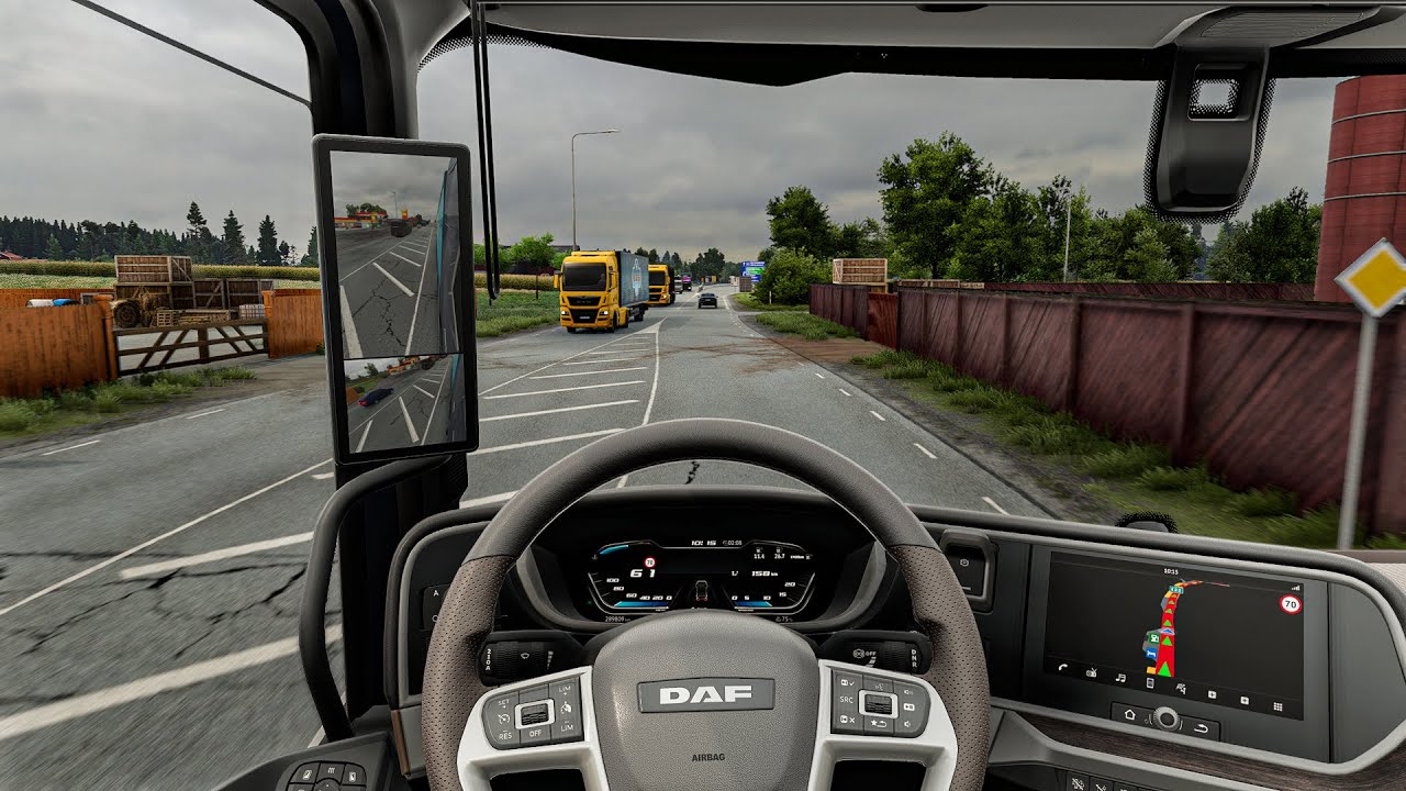 4K Ultra Graphics Euro Truck Simulator 2 Gameplay | Snowymoon Snow Mod | Realistic Driving 2026