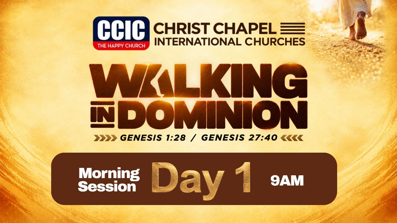 CCIC Campmeeting 2026 Live | Walking In Dominion | Day 1-Morning Session