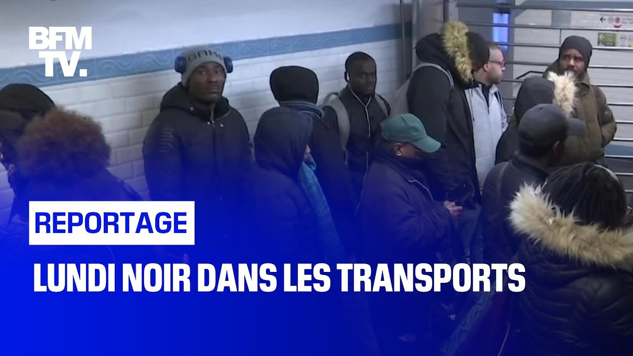 Lundi noir dans les transports