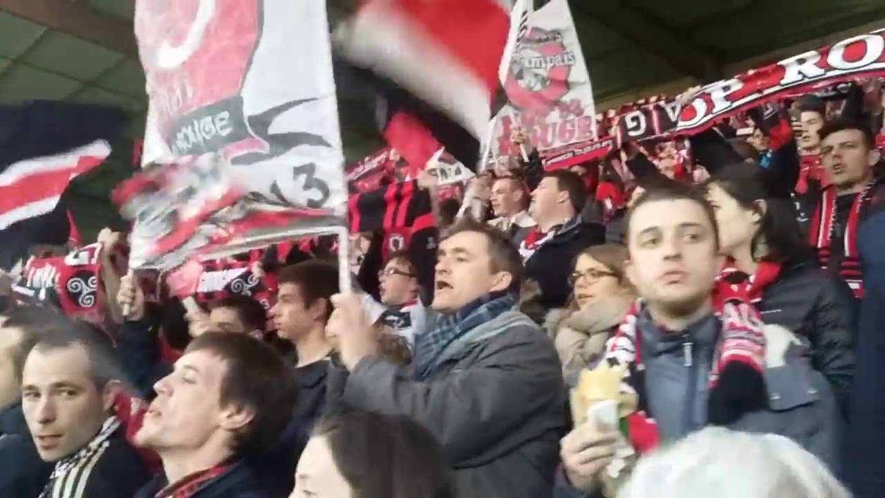 Guingamp - Montpellier Ambiance Kop Rouge