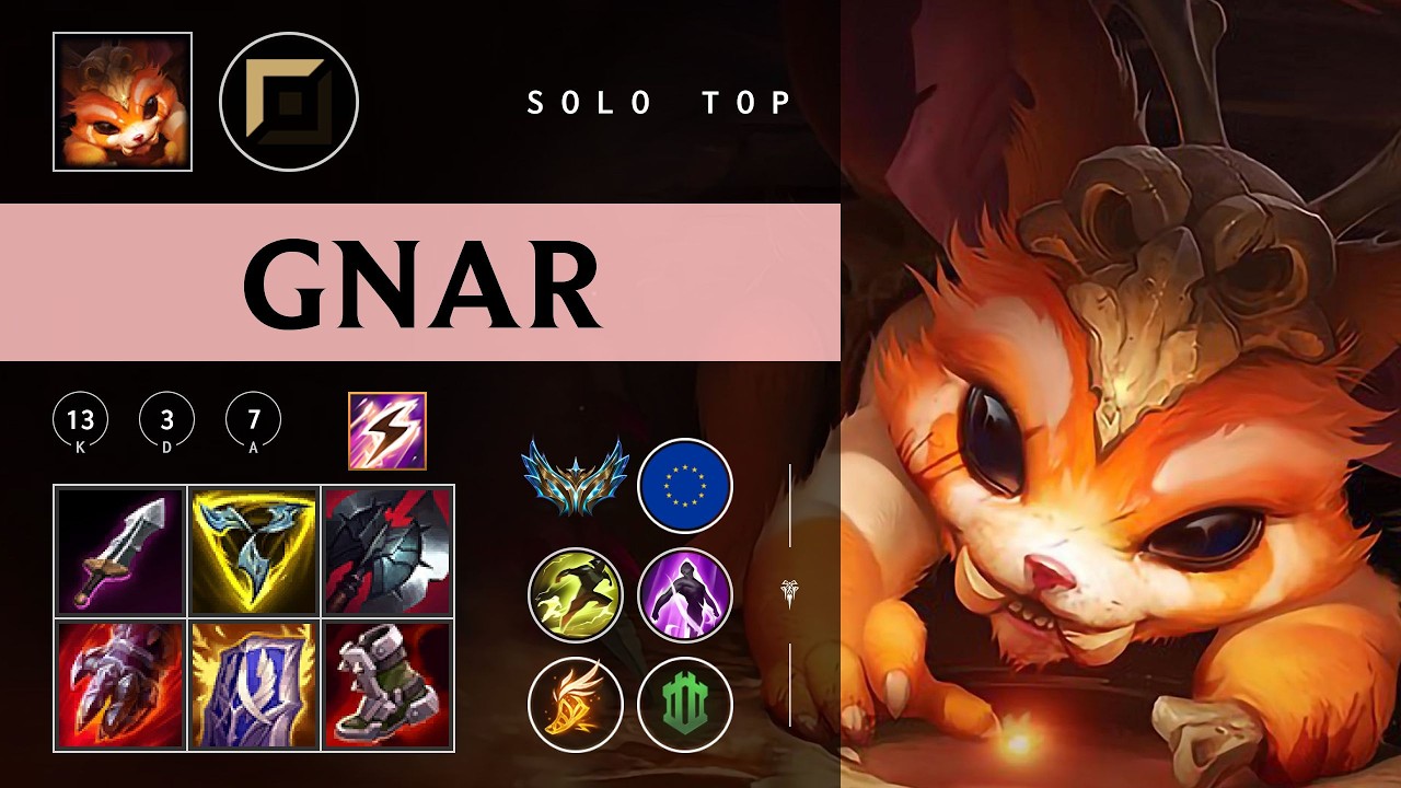 Gnar Top vs Aurora - EUW Challenger Patch 26.05