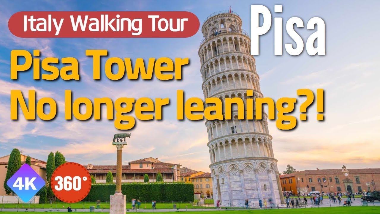 [360 VR] Experience Torre Pendente di Pisa in 7 Minutes! | Pisa | Italy