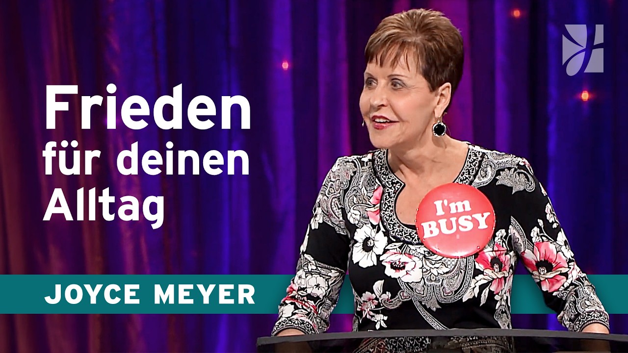 Du bist nicht ALLEIN! Gott sieht deinen Schmerz 👁️ &ndash; Joyce Meyer &ndash; Mit Jesus den Alltag meistern