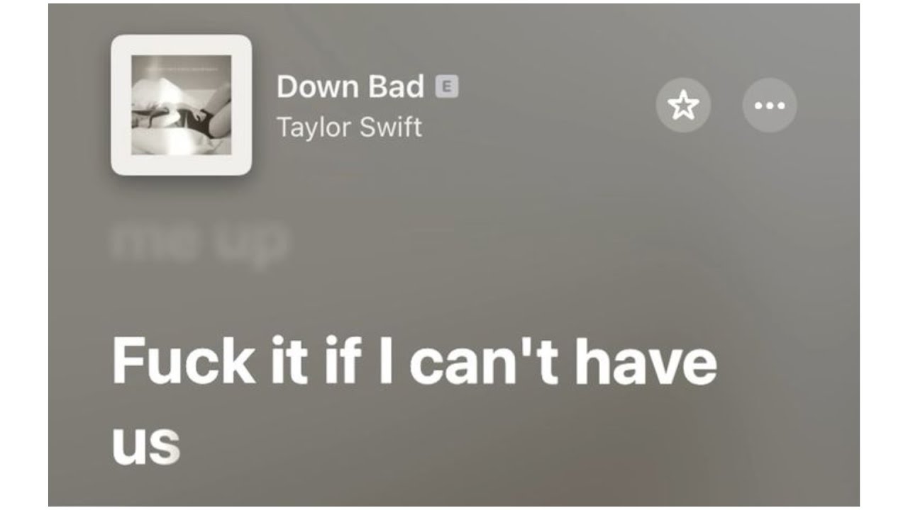 Taylor Swift - Down Bad (10 MINUTES EXTENDED)