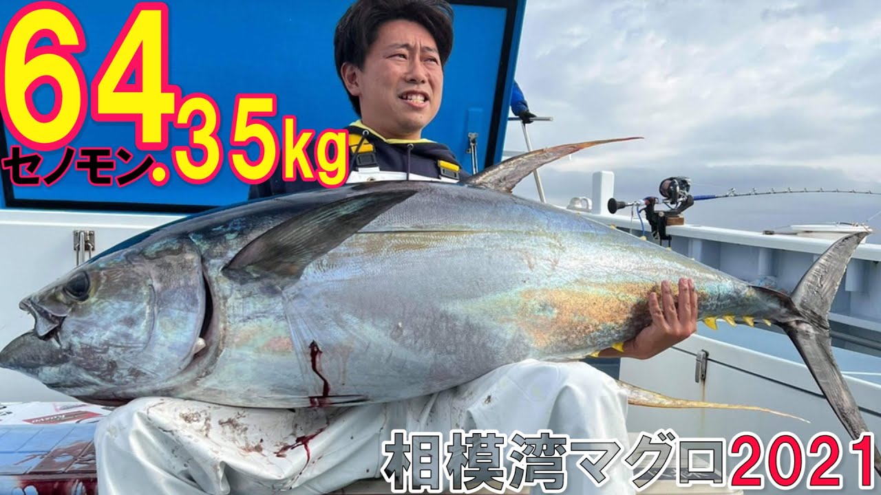 【相模湾コマセキハダ2021】五エム丸劇場～金ちゃんマグロ64kgの備忘録～(21/09/25)