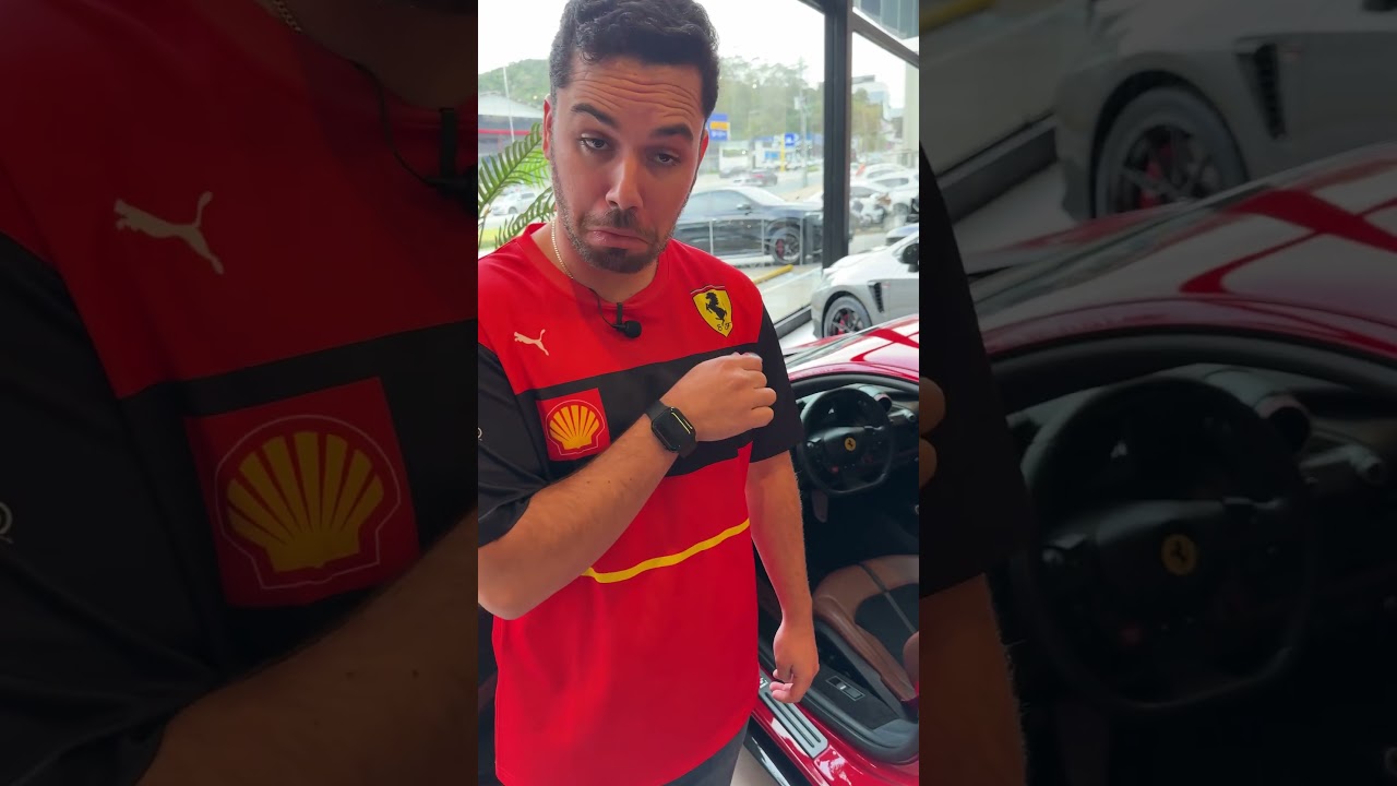 Qual &eacute; o carro da semana? Dica: &Eacute; uma Ferrari!