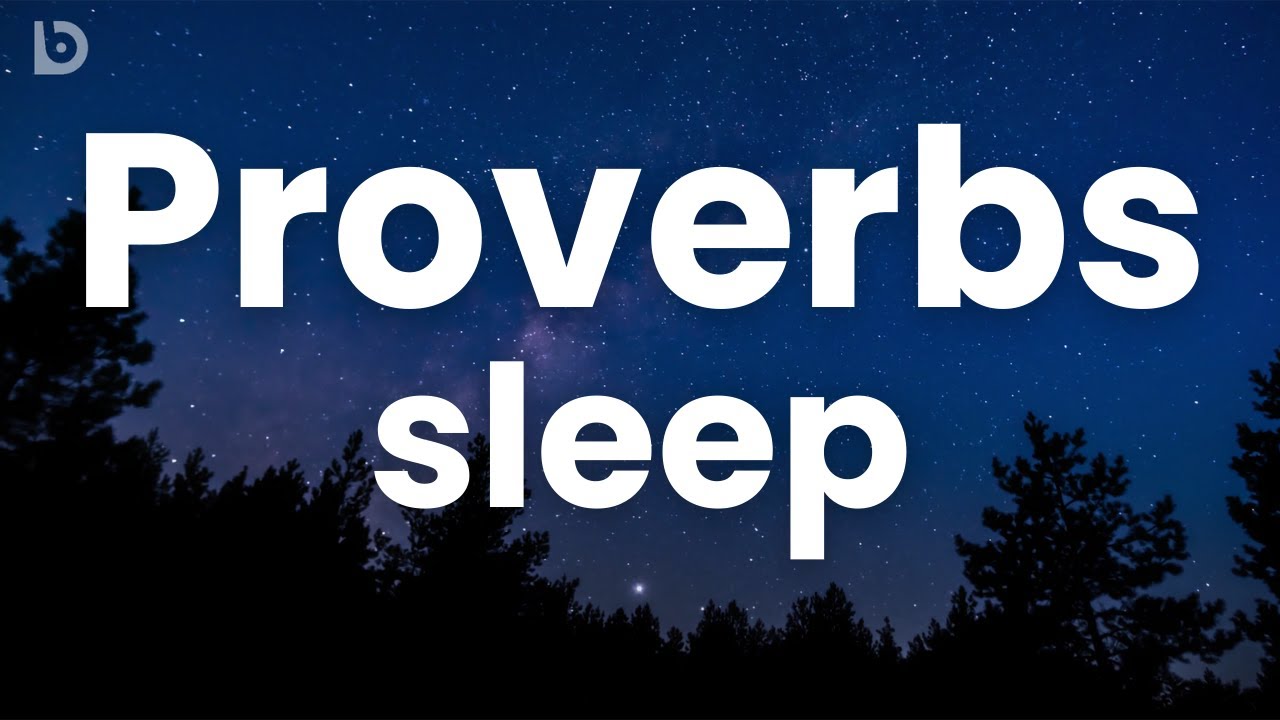 Fall Asleep to the  Book of Proverbs | Peaceful Bible Audio for sleep