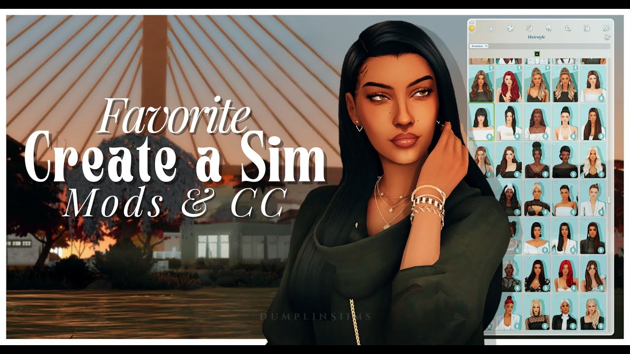 Favorite CAS Mods + CC | The Sims 4 | Create-a-Sim