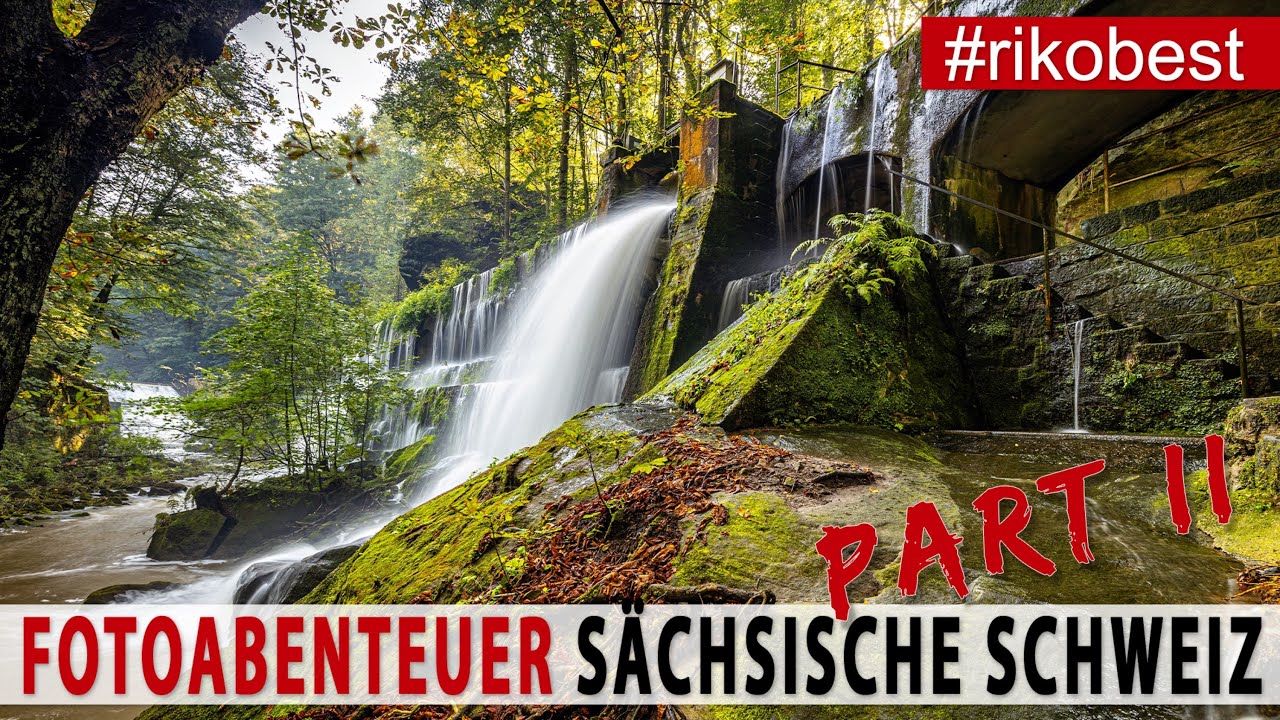 Atemberaubende Fotos Teil 2 - Wasserfall am versteckten Kraftwerk, tolle Fotos bei schlechtem Wetter