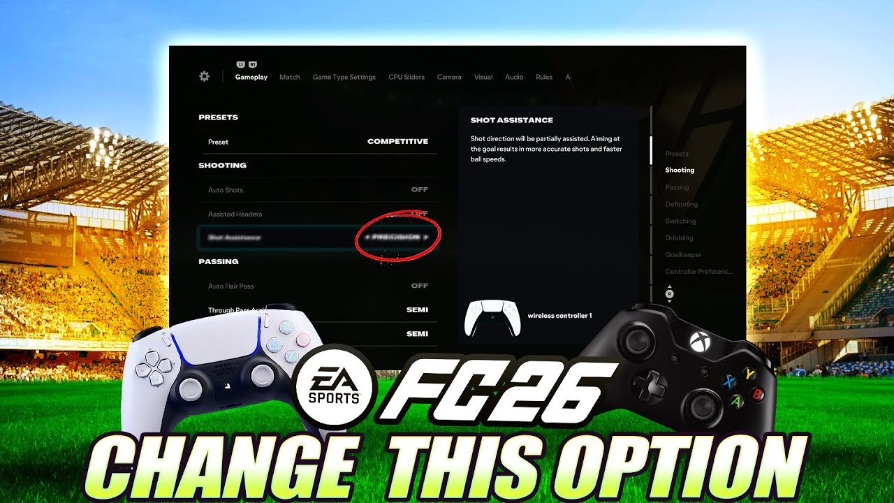 Эта настройка FC 26 тайно портит ваш игровой процесс после патча 😳 Измените её прямо сейчас