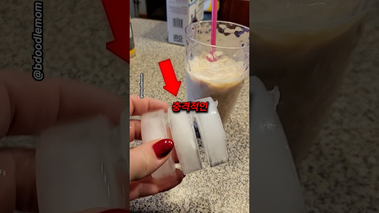 얼음 제대로 쓰는 천재적인 방법