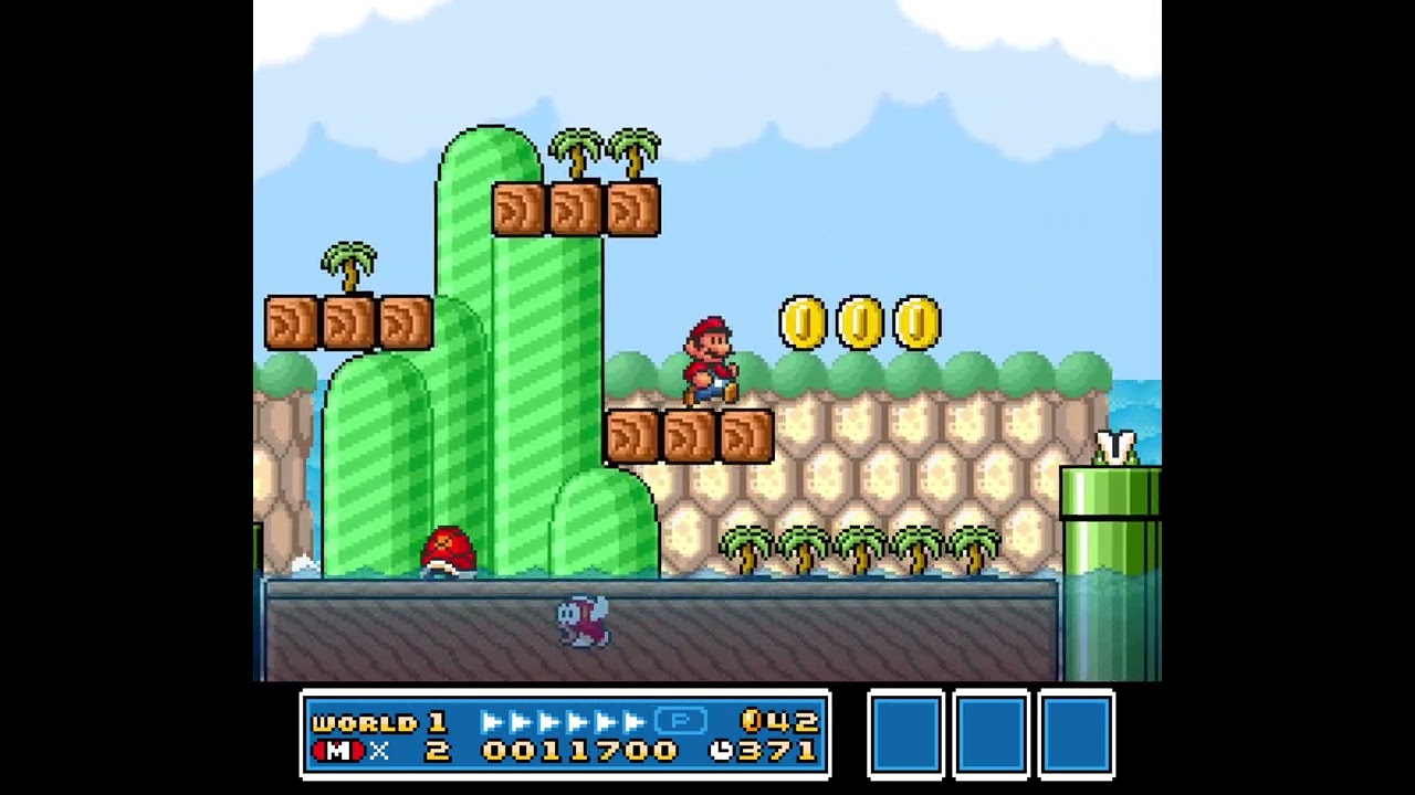 Tropical Plains | SMAS SMB3 Custom Level