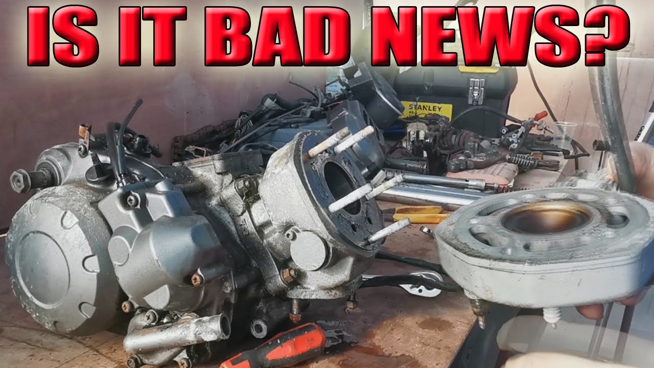Yamaha TZR 125 2RH Engine Strip Down