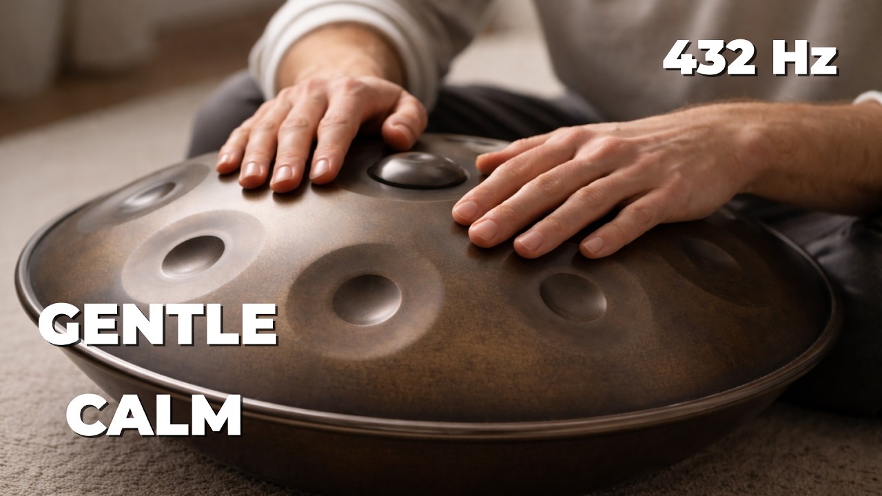 432Hz Handpan Meditation | Grounding Calm & Inner Stillness