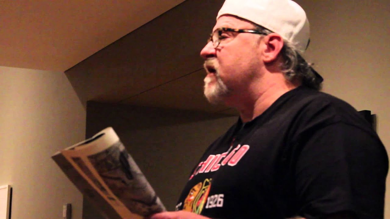 Tony Fitzpatrick at the Art Intstitute