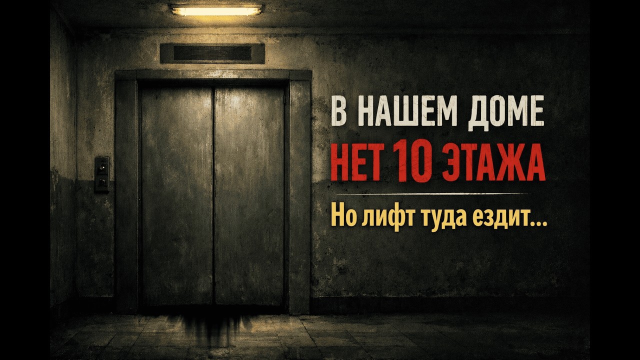 В нашем доме 9 этажей, но ночью лифт поднимается выше...