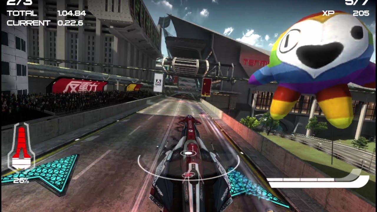 Wipeout 2048 - Bluetooth Audio Test