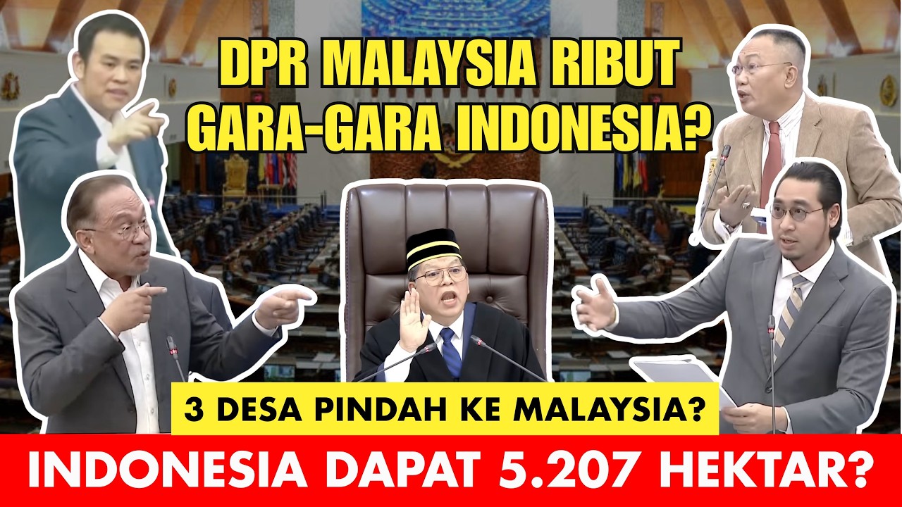 #15 ANWAR IBRAHIM DIANGGAP PENGKHIANAT: Malaysia Serahkan 5.207 Hektar ke Indonesia?