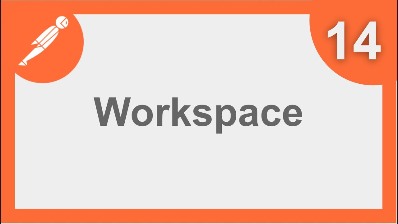 POSTMAN BEGINNER TUTORIAL 14 💡 How to create and manage WORKSPACES