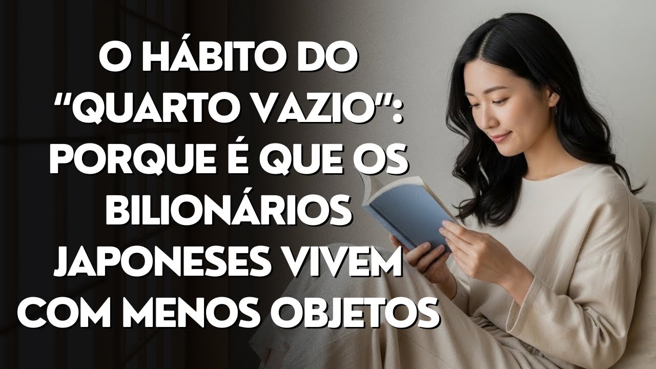 O hábito do “quarto vazio”: Porque é que os bilionários japoneses vivem com menos objetos