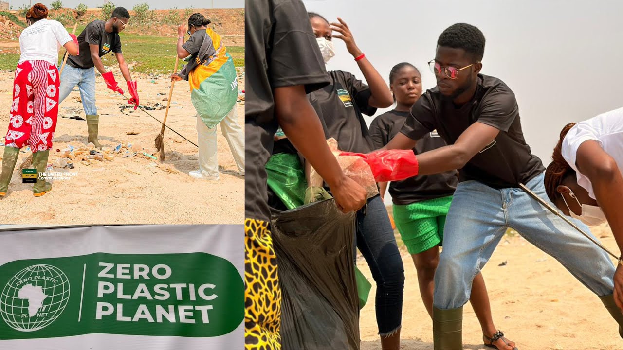 As part of our sanitation policy, we teamed up with Zero plastix planet Ghana to clean the beach.