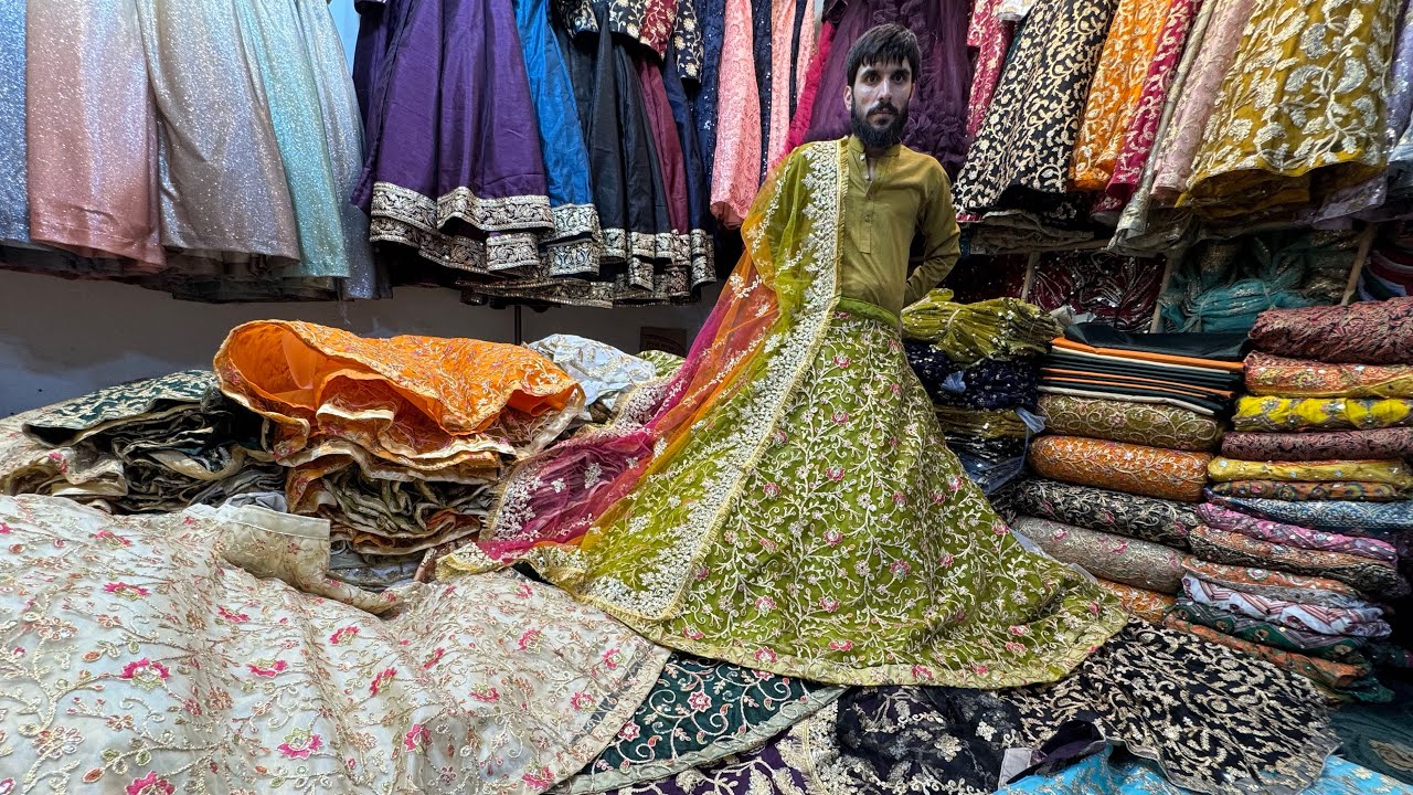 Chota Khan Biggest Sale Lhenga Set 3pc | 2025 | Ready To wear And Mhendi mayo walima Baraat Nikkah 👗