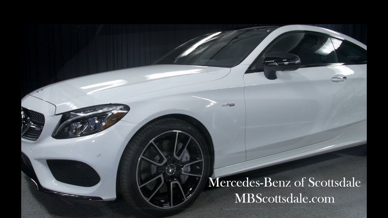 Big trunk for a Coupe 2017 Mercedes-Benz C-Class AMG® C43 4MATIC® Coupe Mercedes Benz of Scottsdale