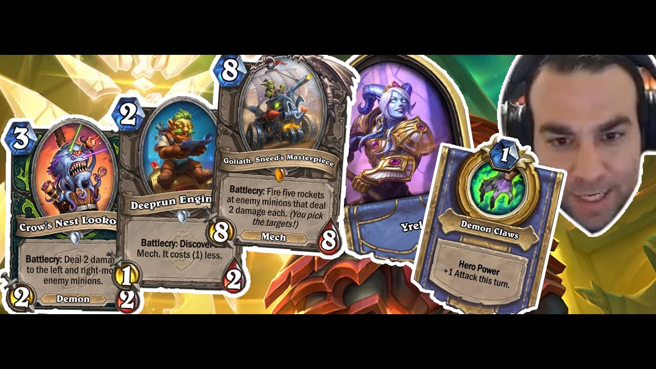Paladin/Demon Hunter Dual-Class Run Carried by Deeprun Engineer! - Hearthstone Arena