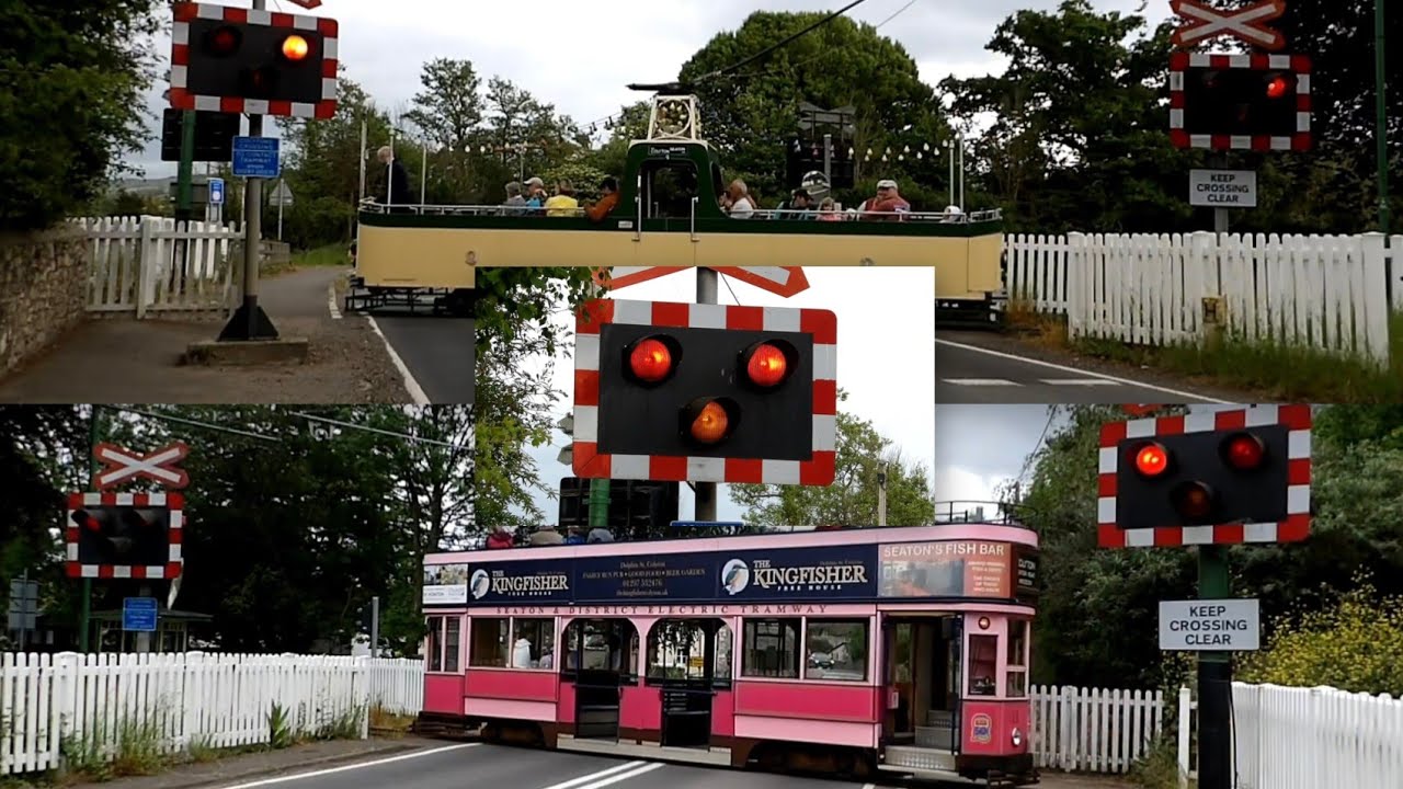 Colyford level crossing - compilation