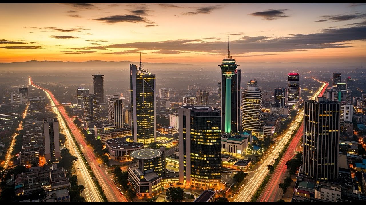 Nairobi🇰🇪Nights Live 🌙 |Calm City Lights for Deep Sleep