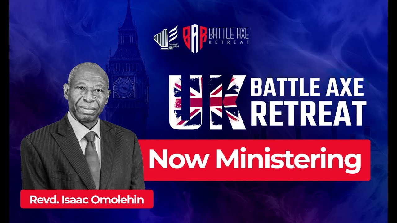 Reverend Isaac Omolehin Ministers at the UK Battle Axe Retreat