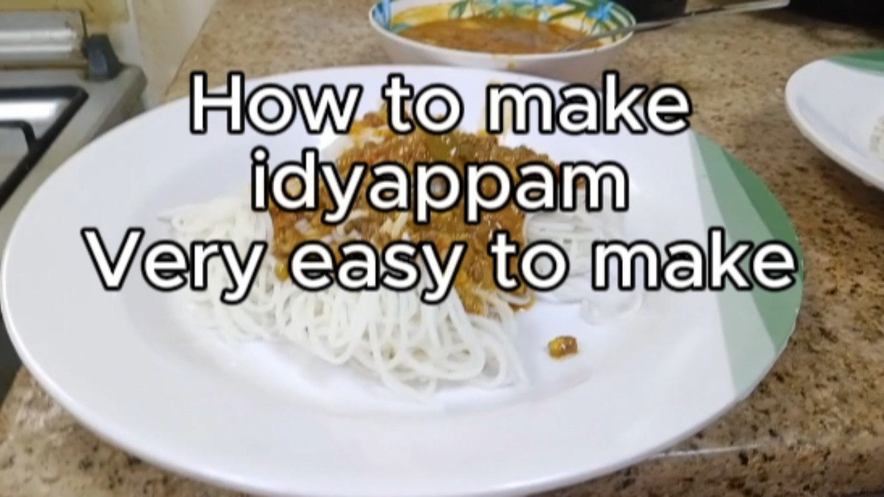 How To Make idyappam Very Easy to Make