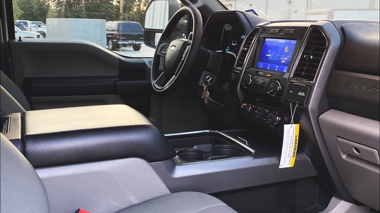NEW CENTER CONSOLE ON MY F350 SINGLE CAB!