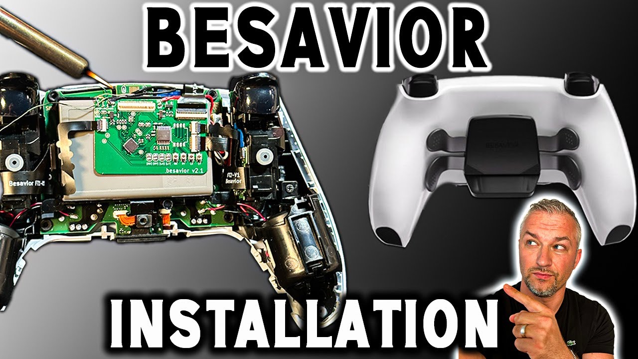 Beloader Besavior Installation DIY Kit for Playstation 5 Controller (PART 1)