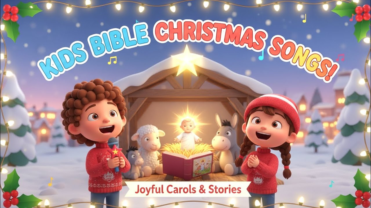 Kids bible christmas songs/jingle bells/ kids song /kids praise