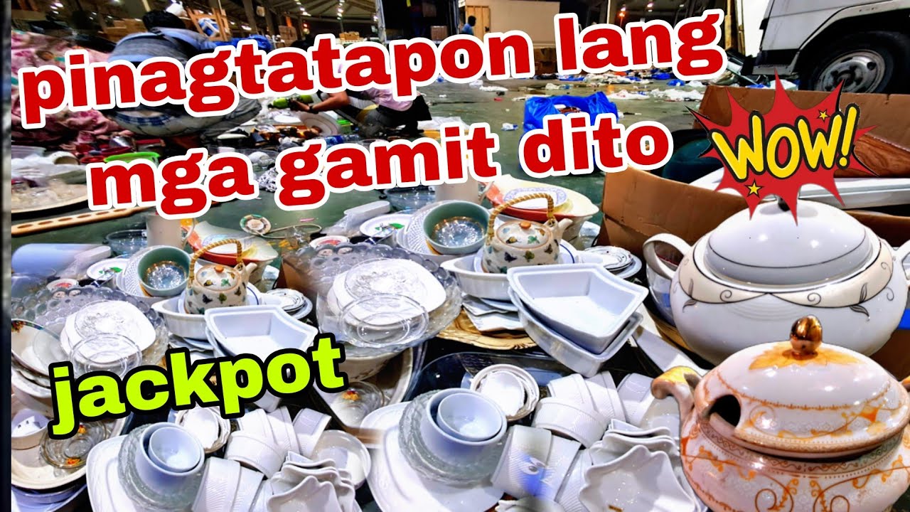 HALA‼️GRABE SILA MAGTAPON NG MGA GAMIT DITO / DUMPSTER DIVING 